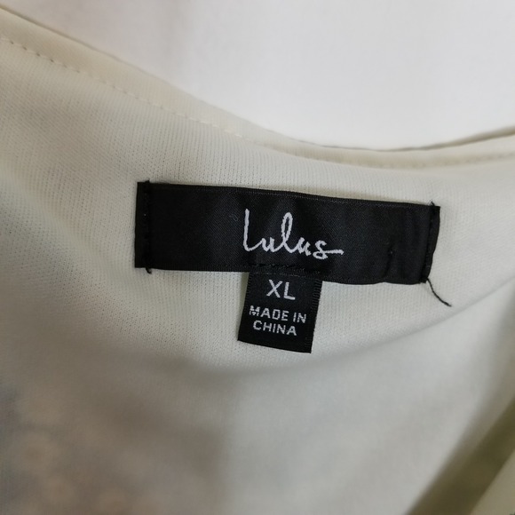 Lulu's Women Darling Daisies Green Floral Print Midi Dress Sz XL Summer Party - Picture 10 of 11